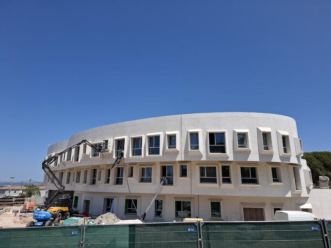 Démolition et restructuration du Collège Les Amandeirets à Châteauneuf-Les-Martigues