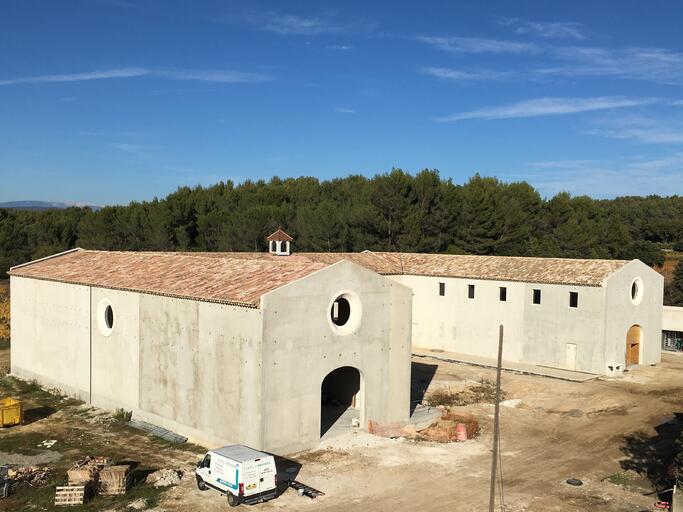 Construction of a Winery in Oppède